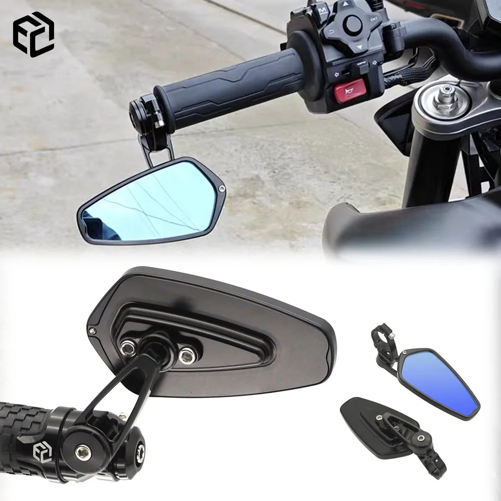 

Motorcycle Rearview Side Mirrors Handlebar Bar End Mirror For CFMOTO 400 650 800NK CLX700 CNC Aluminum Moto Accessories