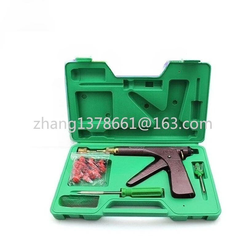 

1 комплект, вакуумный пистолет для ремонта шин электромобиля, мотоцикла, грибной гвоздь, инструмент для быстрого ремонта шин