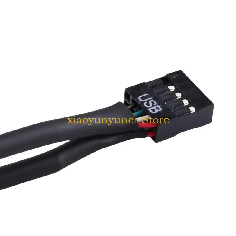 

P9JB 9-контактный разветвитель USB-разъема от 1 до 2/4, гнездовой удлинительный кабель, карта для материнской платы