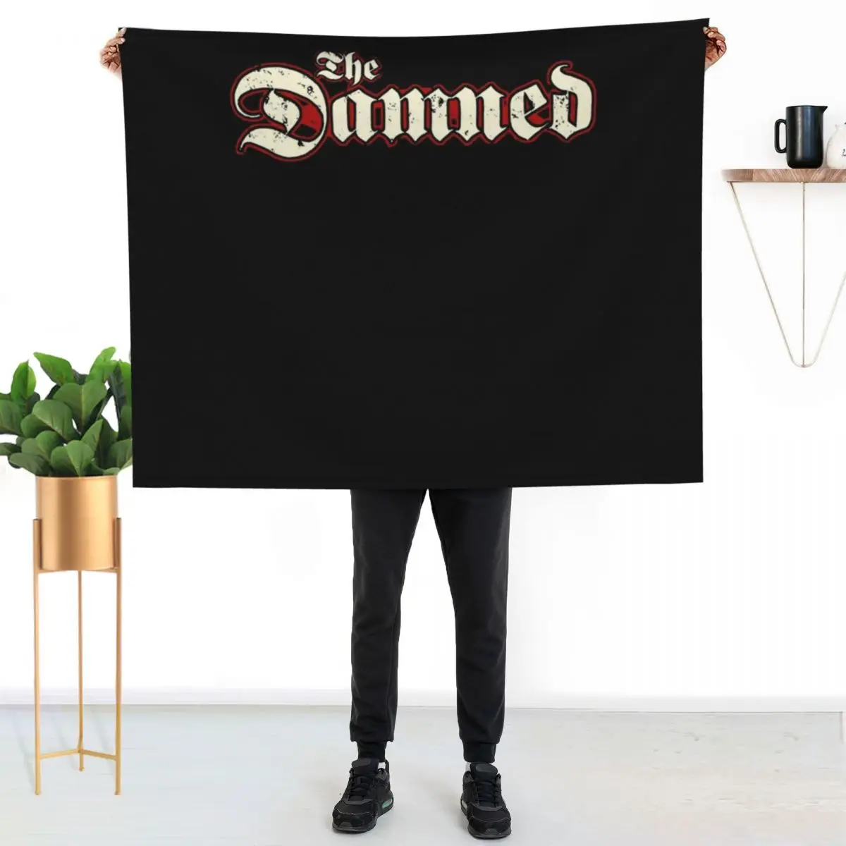 THE DAMNED Essential Throw Blanket Decorative Sofa Loose Custom Thin Blankets For Sofas Soft Plush Plaid Blankets