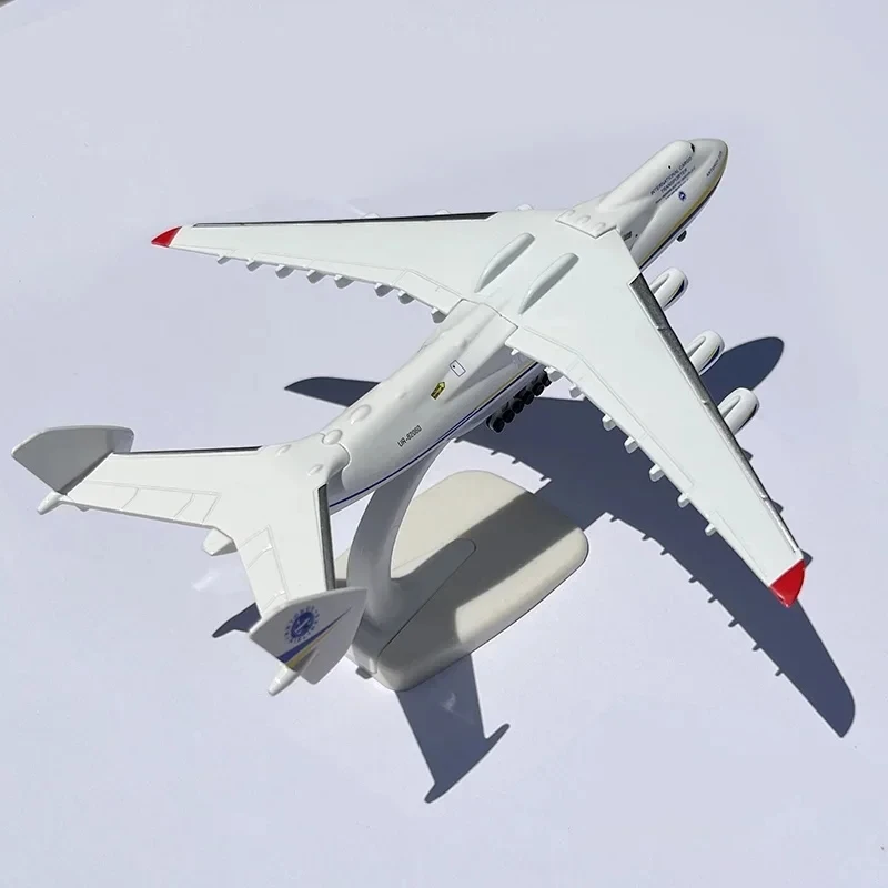 20cm Alloy Soviet Union Air Antonov 225 Airlines Ukraine An-225 Mriya World Biggest Cargo Airplane Model Plane Diecast Aircraft