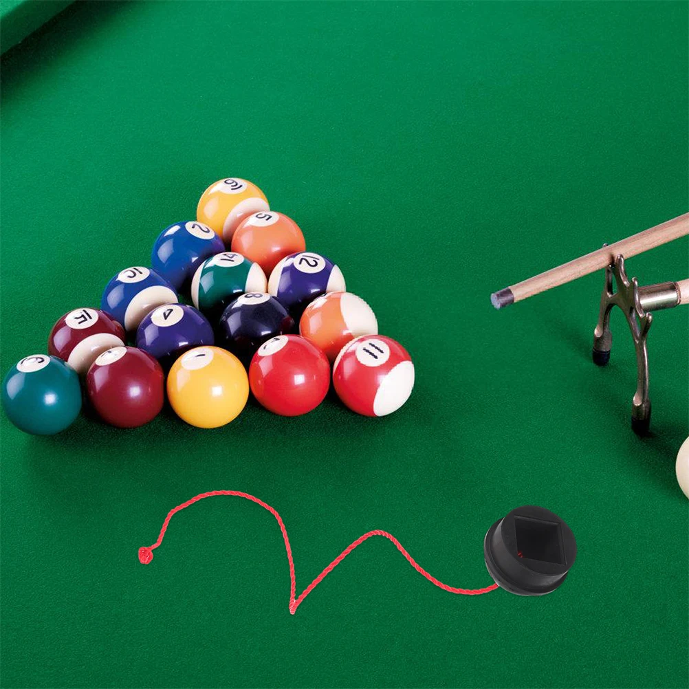 4pcs Black Chocolate Cap Rubber Cover Billiard Chalk Holder Durable Portable Snooker Pool Supplies Table Accessories