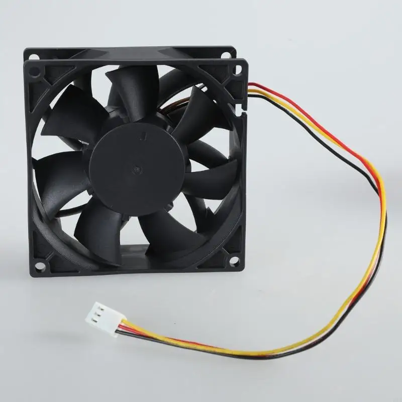 Ventilador enfriamiento Y88B 24 V 9x9cm FFB0924Ehe 4800rpm con alarma monitoreo temperatura