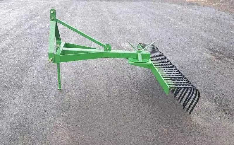 Good Quality Tractor 3 point Landscape Rake for Agriculture Tractor Loader rake for sale