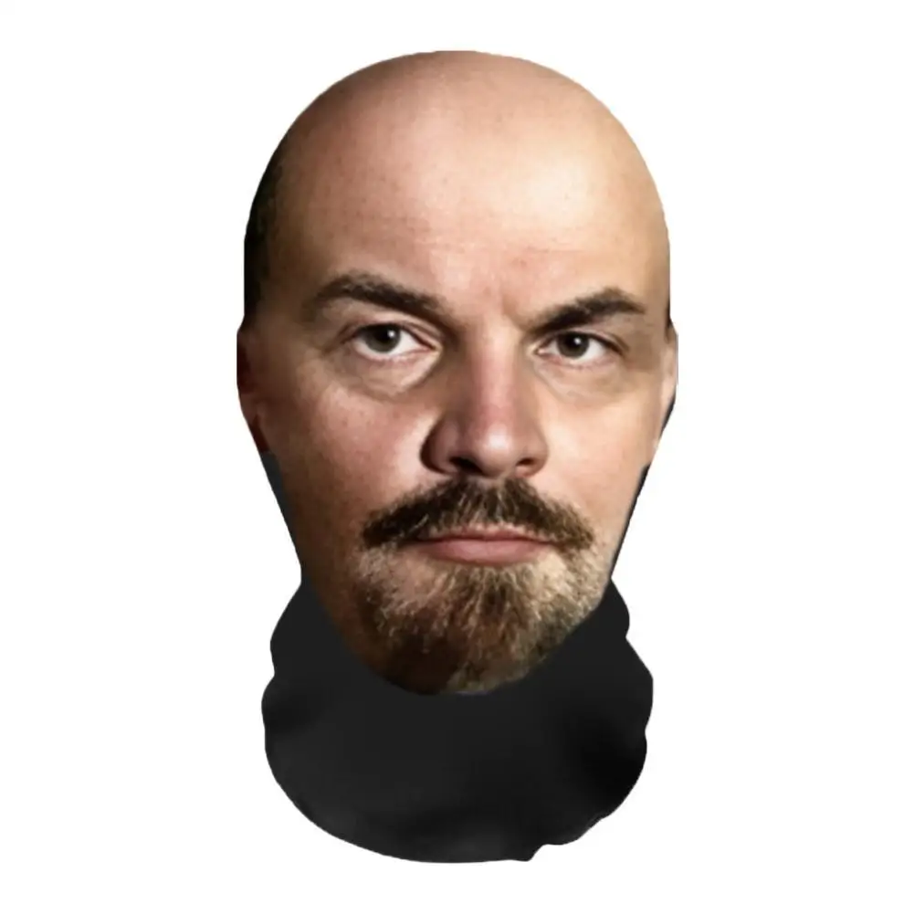 1 stks Creatieve 3D Gedrukt Volgelaatsmasker Hoofd Fit Elastisch Doorzichtig Masker Mesh Masker Props Kostuum Voor Feestartikelen Cosplay