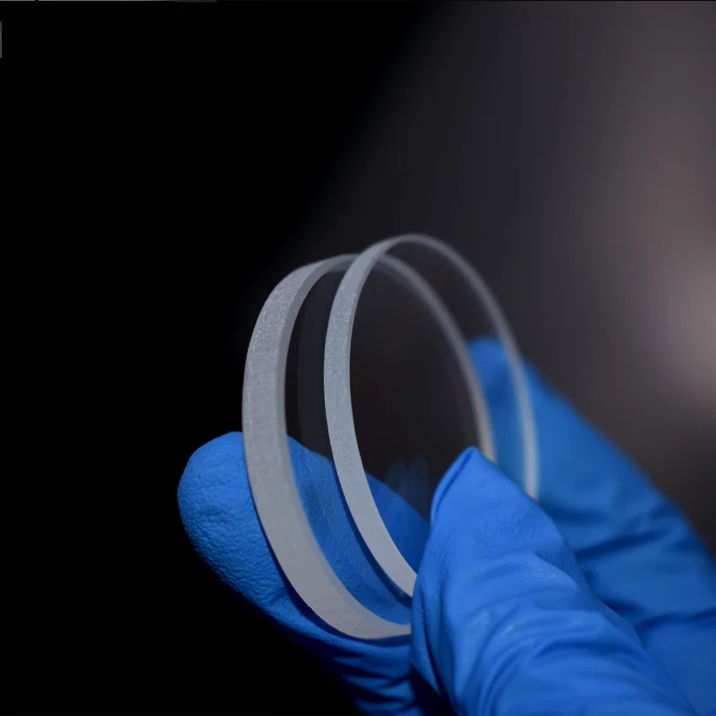 

40Mm Round High Temperature Resistant Quartz Sheet Spot High Light Transmission Uv Manufacturers DirectOptical Protection Lenses