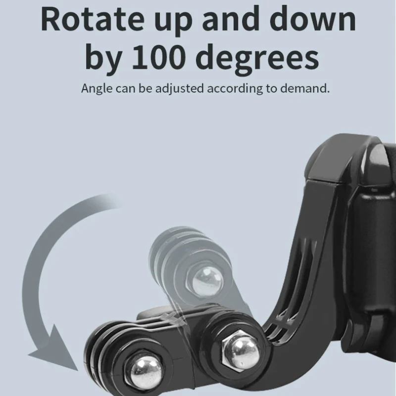 خوذة دراجة نارية من الألومنيوم على شكل ذقن لملحقات GoPro لـ LS2 FF 396/800/801/802/805/90 Cascos Para Moto