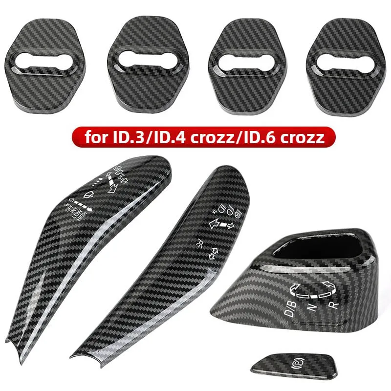

Автомобильные аксессуары для ID.3 ID.4 CROZZ ID.6CROZZ Защитная крышка дверного замка Стеклоочиститель Руль Шестерни Ручка Декор Защитная часть