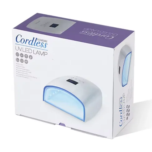 Professional UV LED Nail Lamp Dryer Rechargeable Cordless Fast Curling Dryer For All Gel Nail Polish