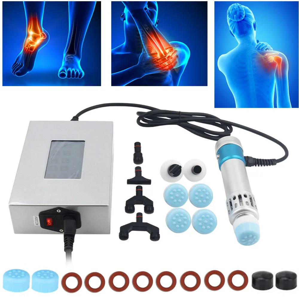 

New 250MJ 2 in 1 Shockwave Therapy Machine Shock Wave Physiotherapy Device Erectile Dysfunction Effective Pain Removal Massager