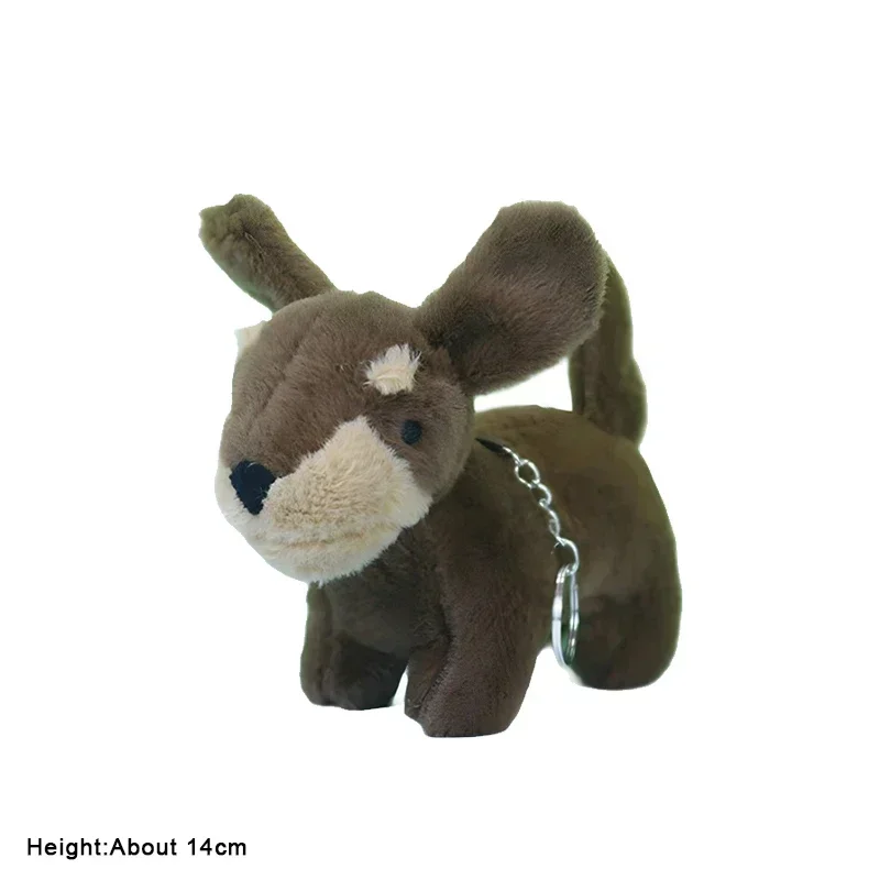 1-20 pezzi di peluche ciondolo cane simpatico cartone animato cucciolo bambola zainetto per bambini portachiavi regalo per bambini decorazione della casa