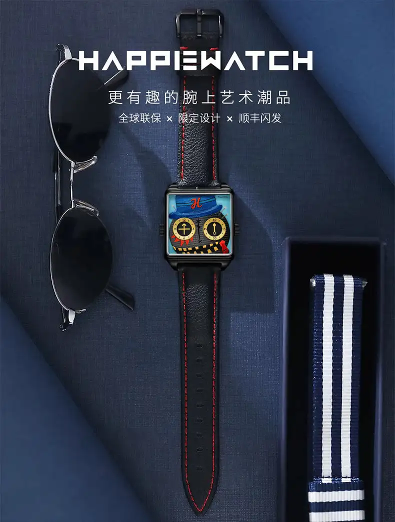 Happie Watch Top Original Couple Watch Stainless Steel Design Luxury Quartz Watch for Men Women Lover's Wristwatch ﻿