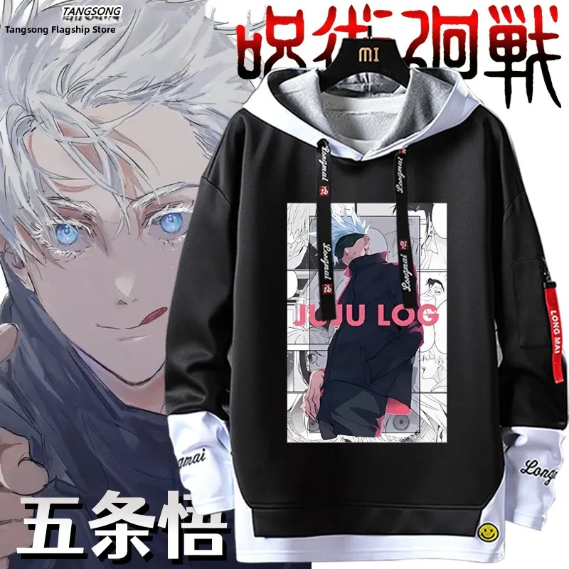 

Anime Themed Hoodie ex Fce Lined Sweatirt Youth Faion Casual Outerwear Polyester Spandex Blend Printed Design