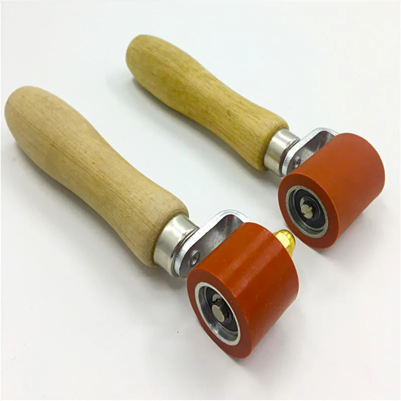 

2 pc Flexible PVC Membrane Tarpaulin Seam Welding Tool Hand Pressure Roller Silicone High Temperature Resistant