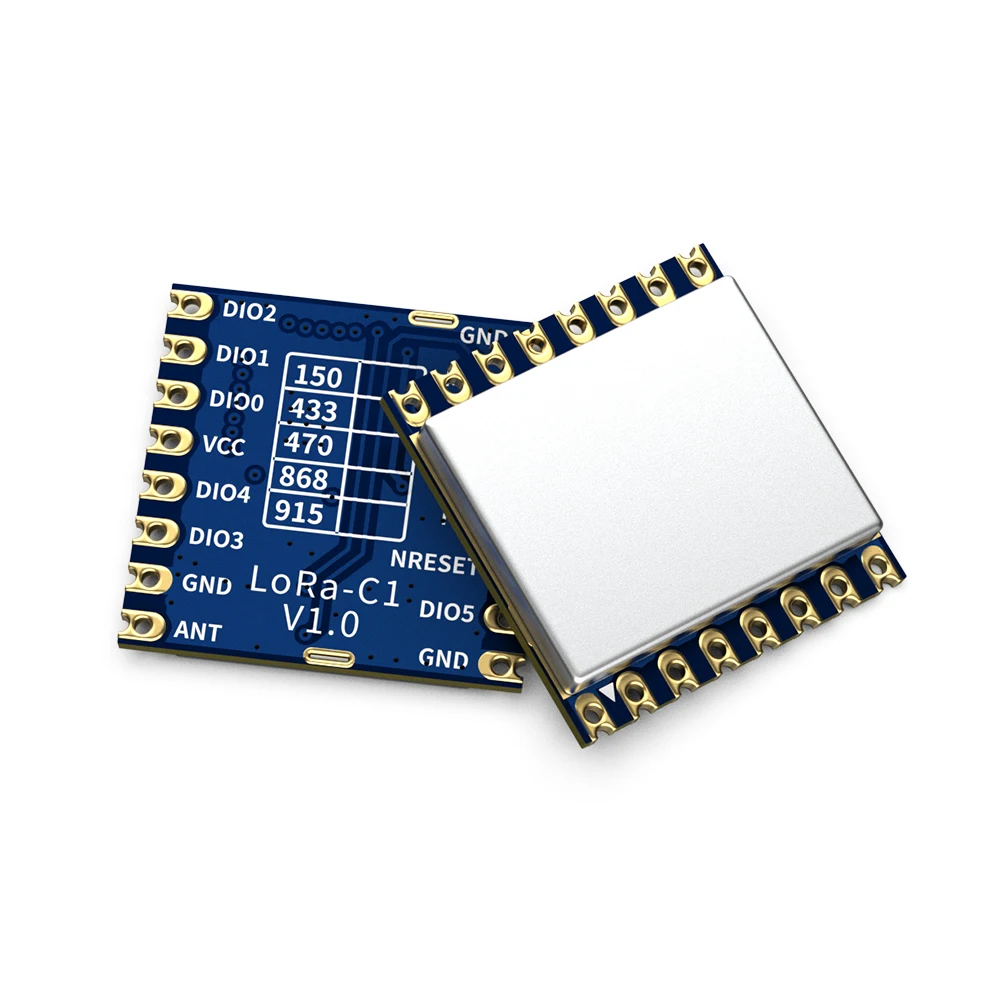 2pcs  LoRa1278-C1 490mhz  20dBm 100mW Wireless RF LoRa Module with SX1278 LoRa Chip 4km 470-510MHz