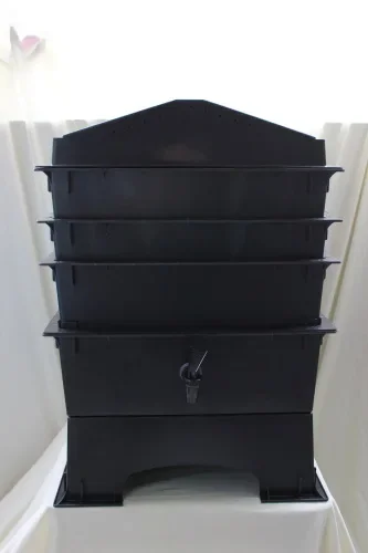 Earthworm breeding box Compost box, fertilizer box, household fertilizer food waste bucket