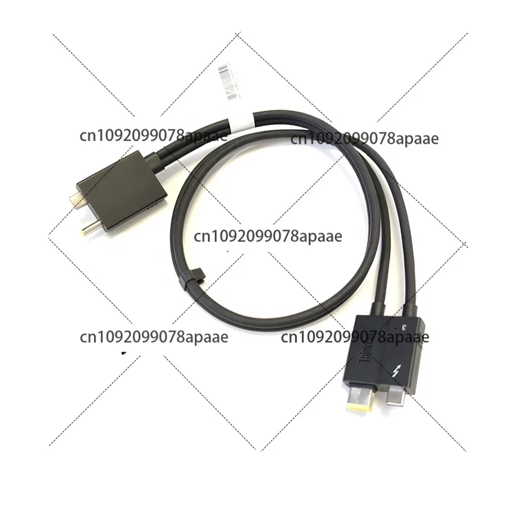 

Thunderbolt 3 Docking Station 40AN Split Cable for Lenovo Laptop 40Gbps Data Transfer 100W PD Dual 4K Display