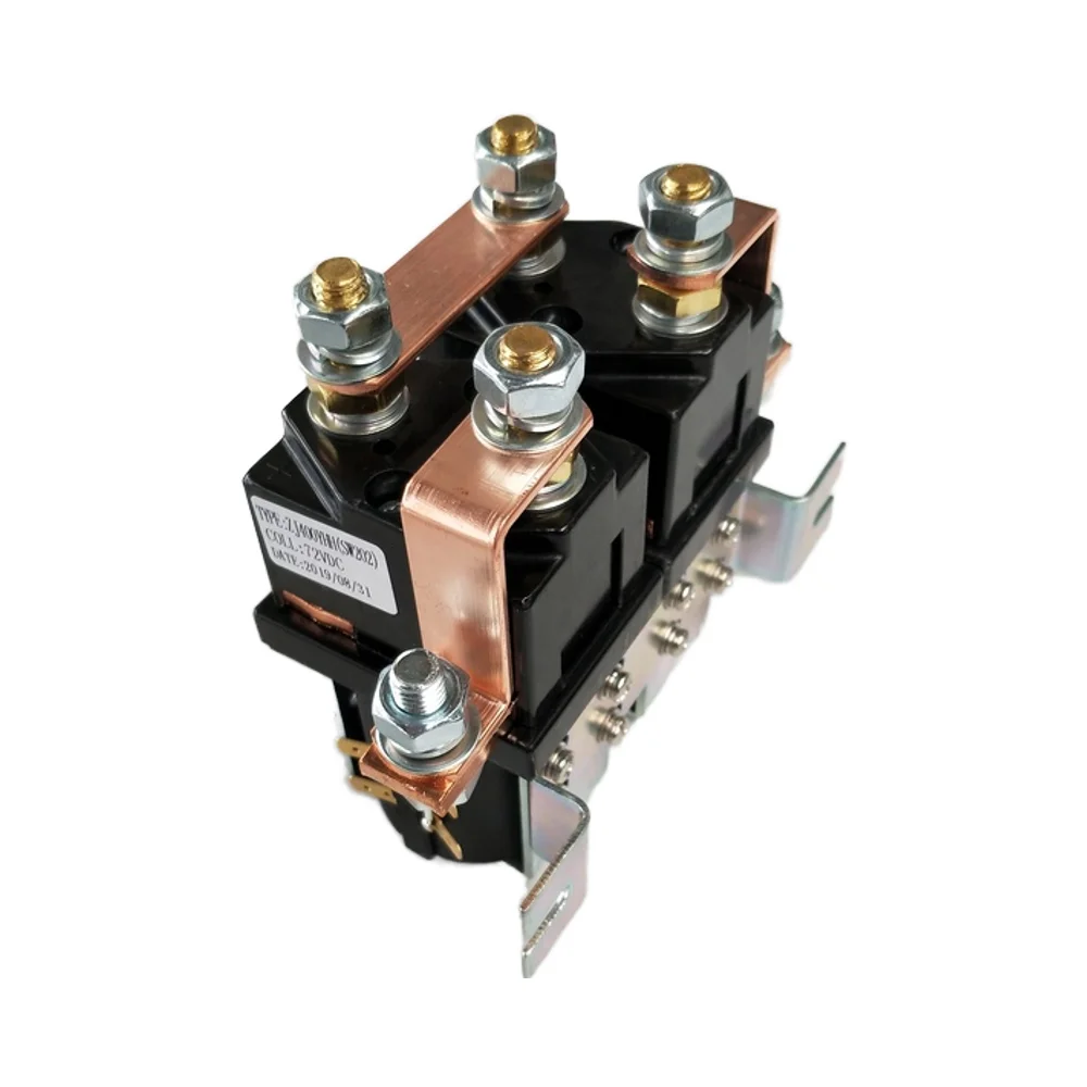 For Albright SW202 24V 36V 48V 72V 80V 400A Reversing Contactor 24 36 48 72 80 Volt 400 Amp Solenoid Relay Electric Vehicle