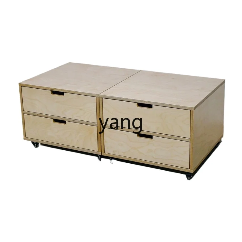 

LTT solid wood display rack storage cabinet living room wall storage cabinet storage chest cabinet