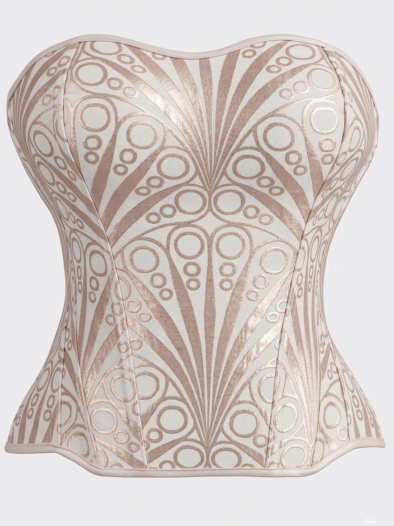 champagne corset top women gothic bustier top overbust corselet tummy control slim waist halloween stage show costume lace up