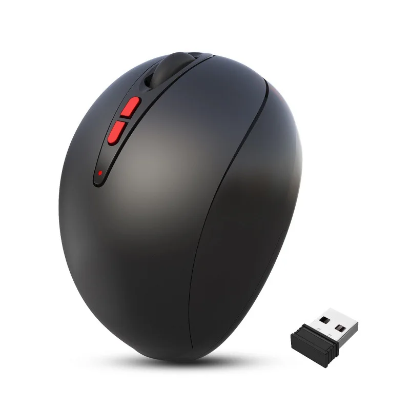 

Vertical Mouse Wireless 2.4GHz 2400 DPI Adjustable Mause Ergonomics Design Comfortable Grip Long Battery Life Office PC Use