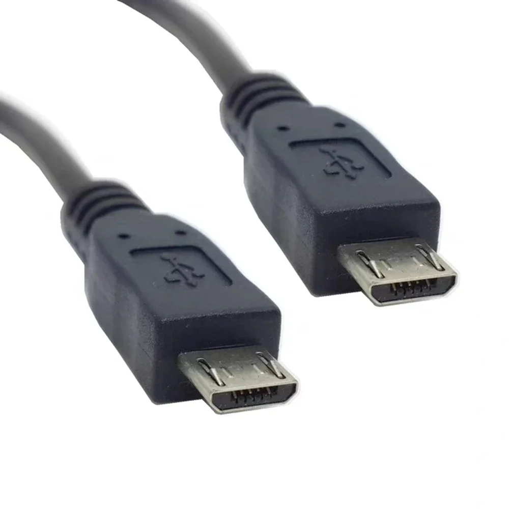 

Android phone OTG charging cable micro USB male to male mutual copying power supply data dual ended Android cable