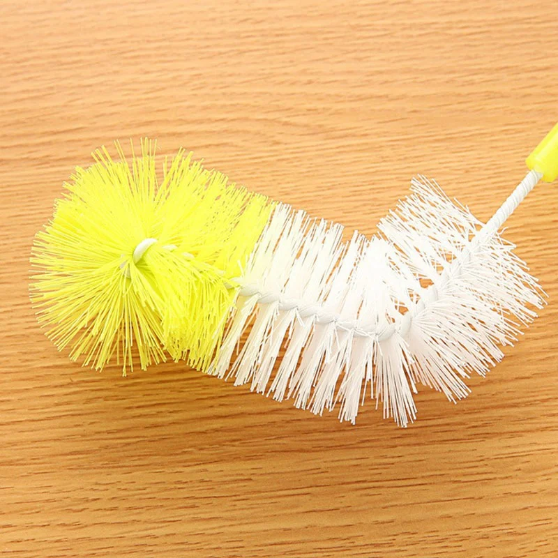 NEW Baby Bottle Brush Nipple Brush Milk Feeding Bottle Brushes Teat Cleaning Brush Bottle Sponge Rotating Stonego Washing  Home