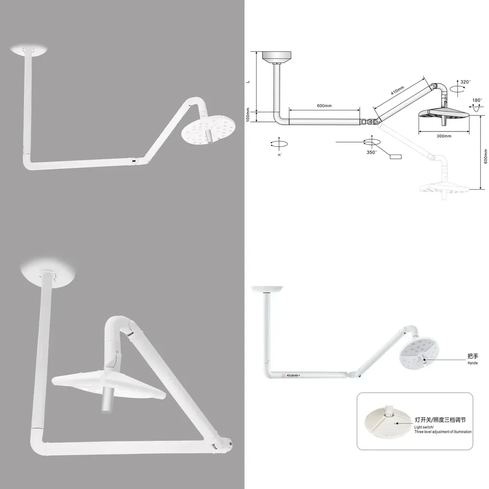 

High Precision Instruments 300 Ceiling Operation Light Pet Inspection Lamp Animal Surgery CE