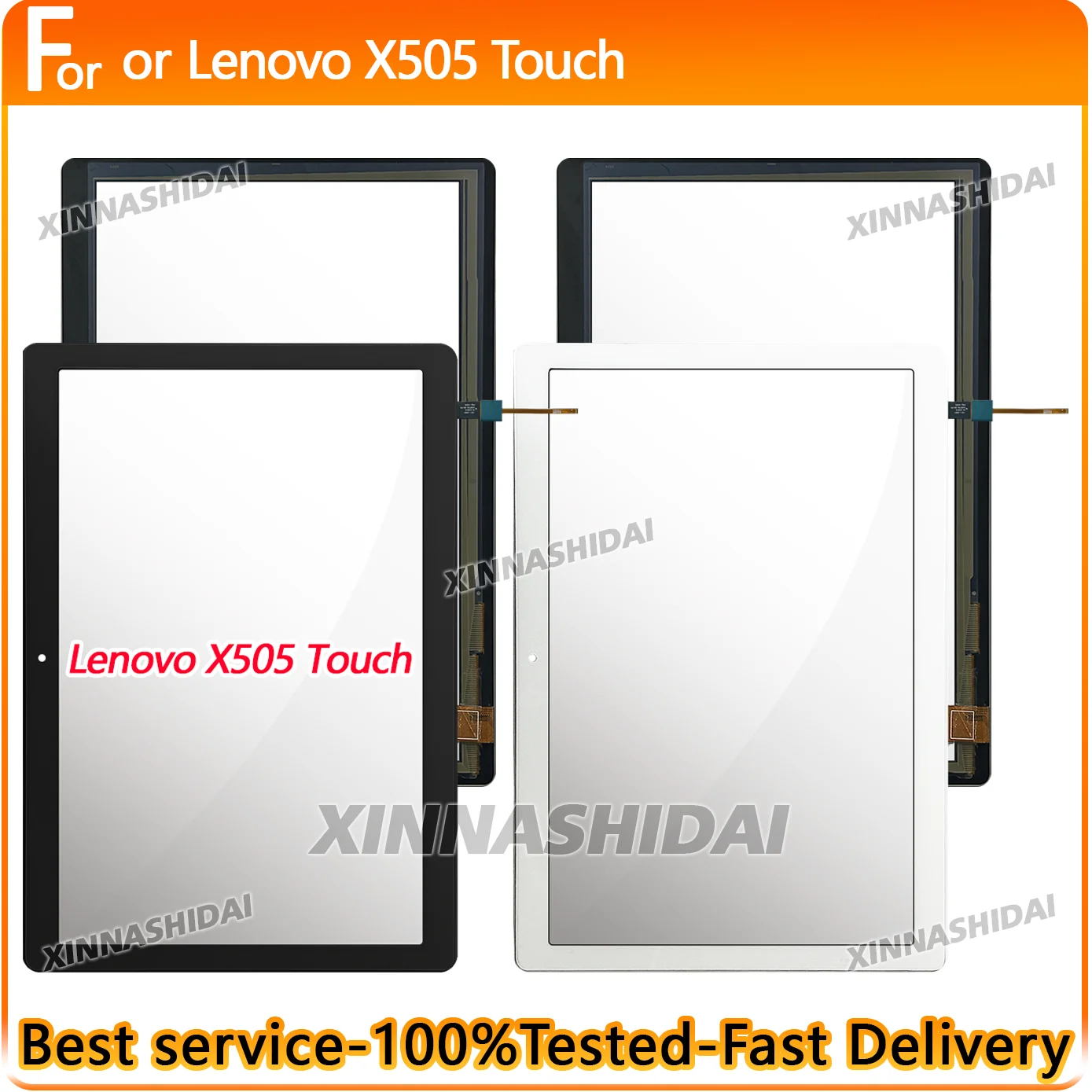

High Quality New For Lenovo Tab M10 HD TB-X505 X505 TB-X505X 10.1" Touch Screen Front Glass Panel Replacement