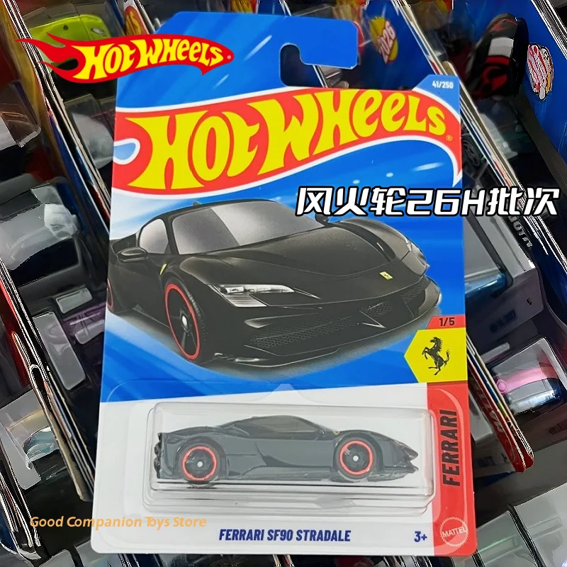

Оригинальные коллекционные модели автомобилей Hot Wheels 1/64 Mainline Series 2026 H Case: FERRARI SF90 STRADALE, MERCEDES-BENZ CLA, HW. Литые модели автомобилей.