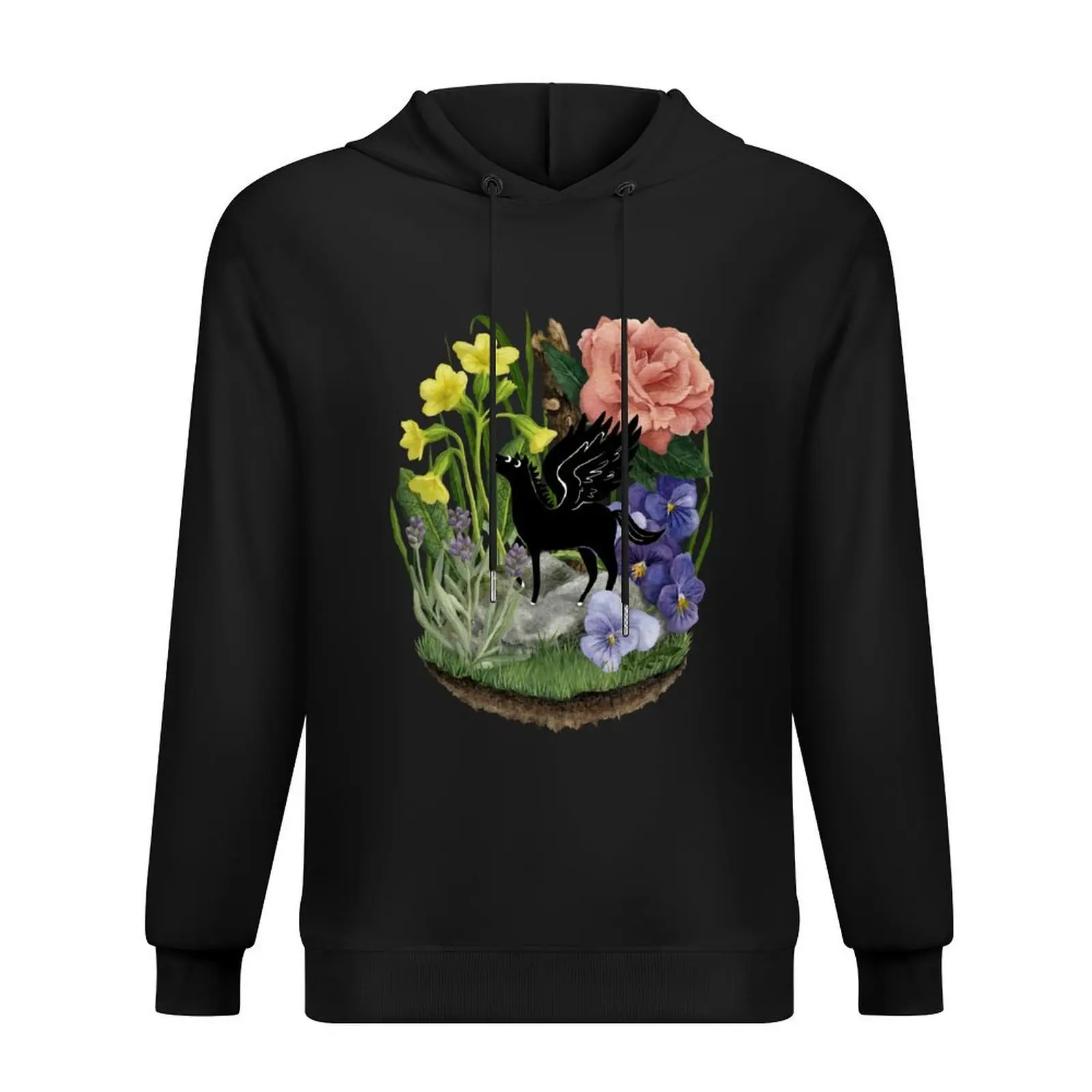 

Толстовка с капюшоном Tiny Pegasus, корейская осенняя одежда, мужское пальто, мужская одежда, новые толстовки и кофты