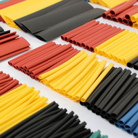 328pcs Heat Shrink Tubing Insulation Shrinkable Tube 2:1 Wire Cable Sleeve Kit For Household DIY Combined Color Shrink Sleeve