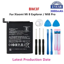 Brand New BM3F 3000mAh Battery For Xiaomi 8 Mi 8 Explorer/Mi8 Pro BM3F Phone Replacement Batteries +Tools