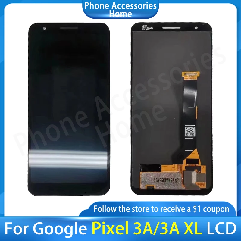 

LCD Screen For Google Pixel 3A G020F 5.6" Pixel 3A XL 6.0" LCD Display Touch Screen Panel Digitizer Assembly Repair Replacement