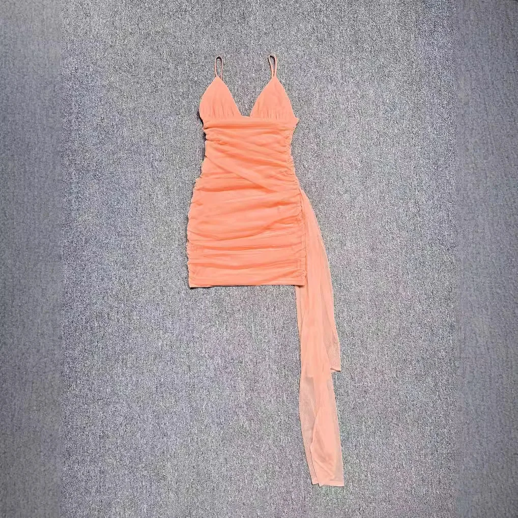 เซ็กซี่VคอBrithdayชุดราตรีหรูหรา 2025 ฤดูใบไม้ร่วงBodycon PartyชุดสตรีElegant Gownsแฟชั่นชุดราตรีY2kเสื้อผ้า