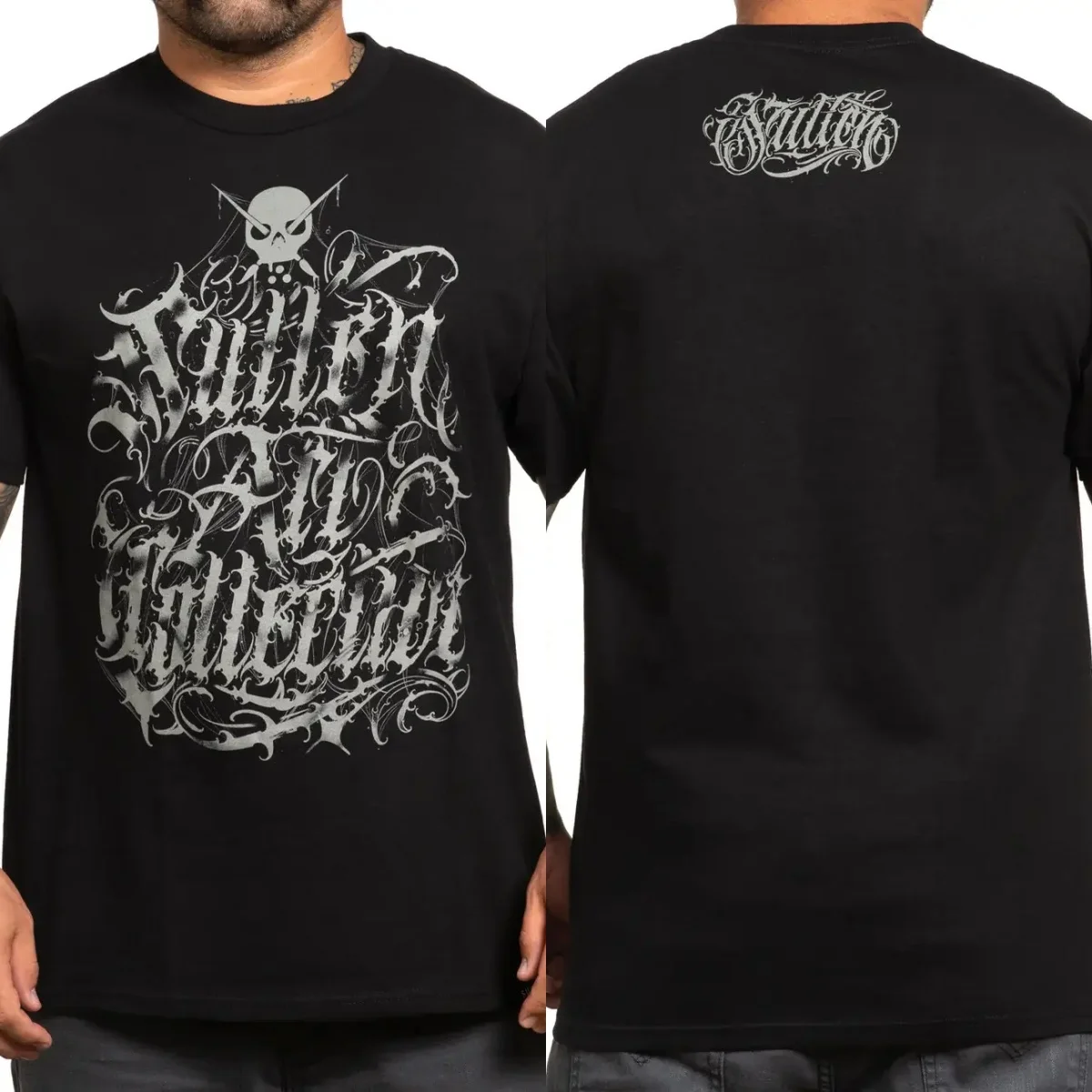 Summer New Sullen Clothing Graphic Cotton T-shirt Unisex Summer Short Sleeve Fashion Brand Tee Luxury Casual Vintage Tees