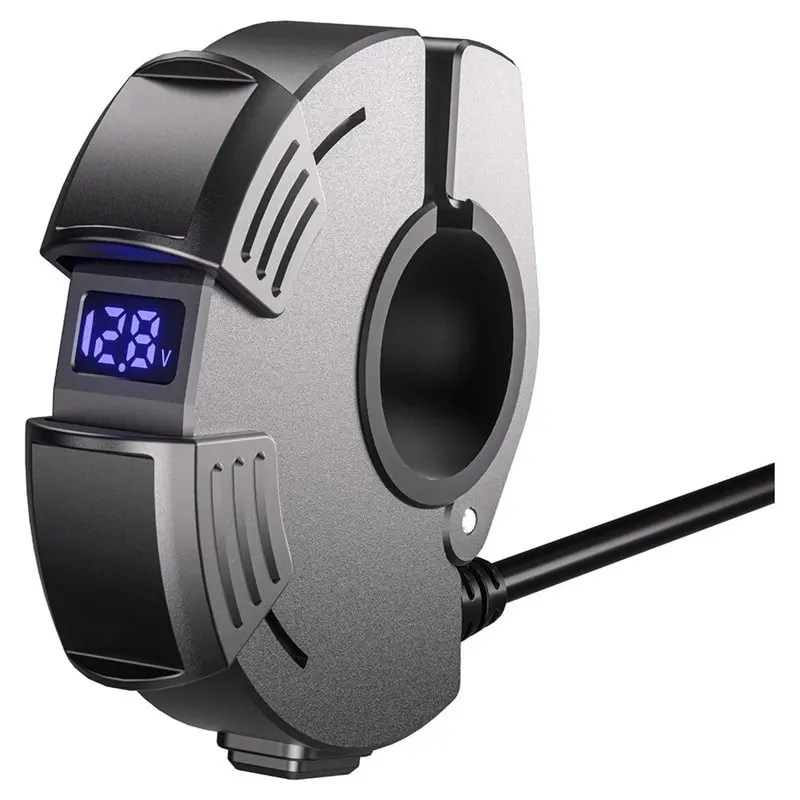 A02Q-USB-C & USB-A Motorcycle ,Motorcycle USB Fast With 30W Type-C Power Outlet For Quick Charging
