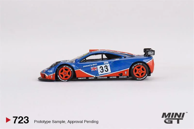 Blister box - MINI GT 1:64  F1 GTR #33 1996 Le Mans 24Hr LHD Diecast Model Car