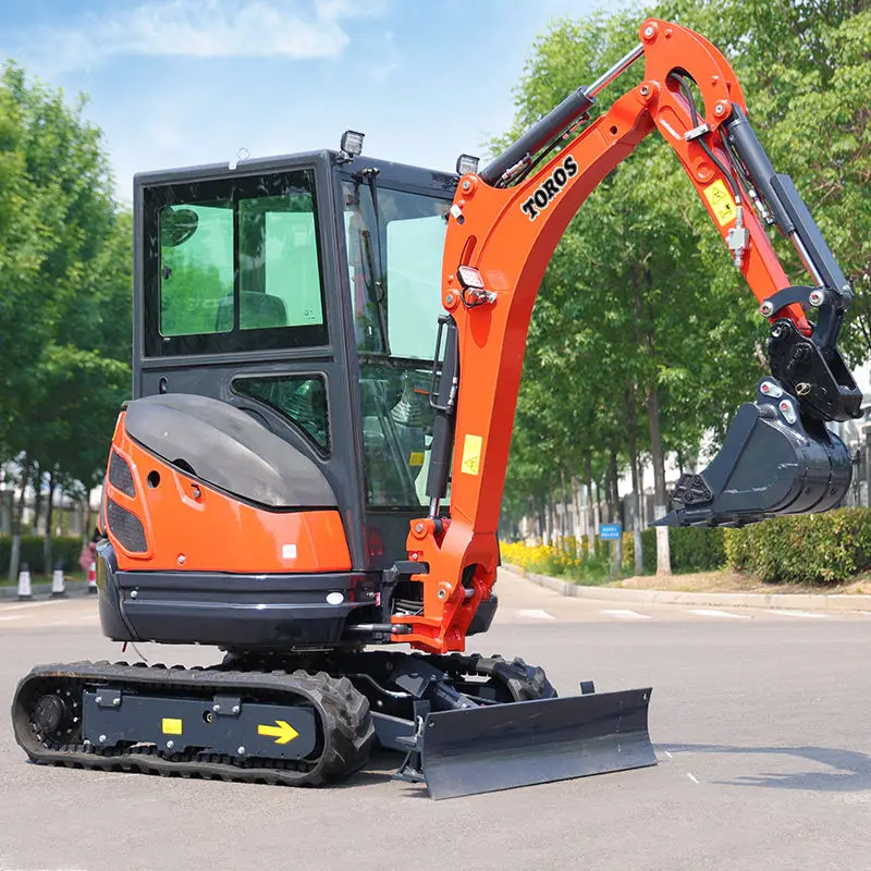 China  CE EPA EURO Mini Excavator 2.6 Ton Manufacturer Earth-moving Machinery Micro Digger Multifunctional Portable Small Bagger