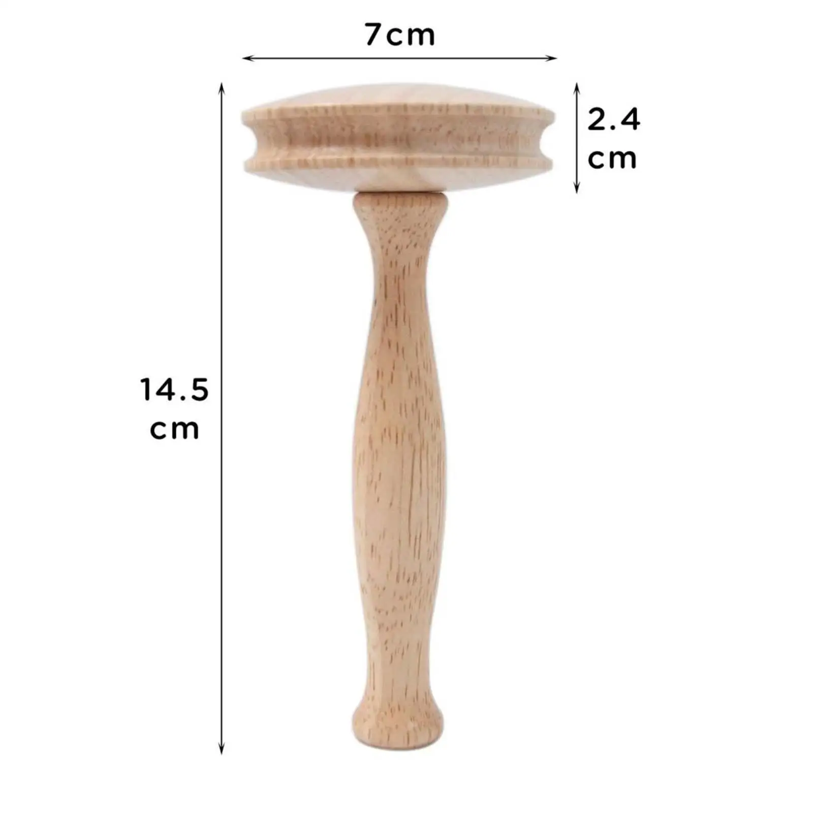 Wooden Darning Mushroom DIY Household Mushroom Shape Sewing Tools Set Portable Darning Supplies Set for Socks Bags Repairing view 6