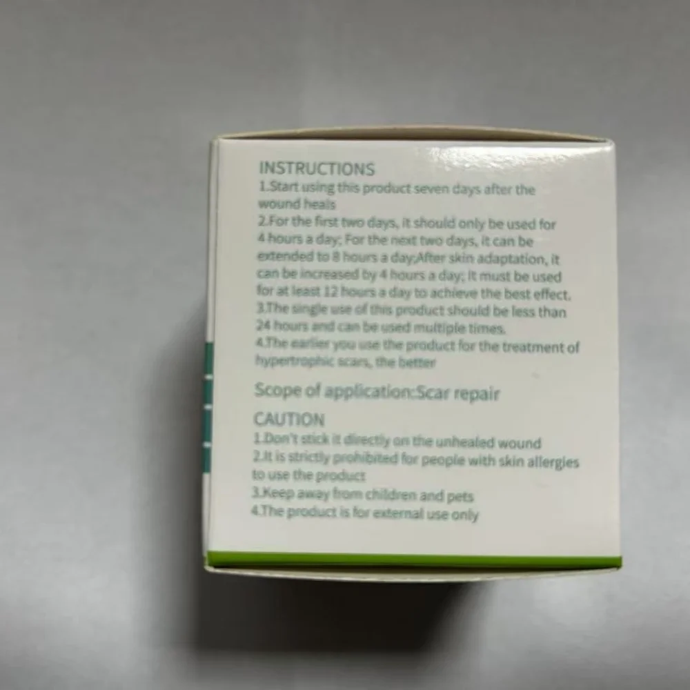 1 rotolo = 4 cm x 3 m fogli per cicatrici in silicone nastro autoadesivo per smagliature cerotto per cicatrici strisce per la cura della pelle