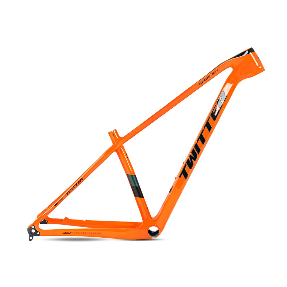 Carbon bicycle frame 15.5inch 17.5inch 19inch toray carbon fiber 275 29er mountain carbon mtb bike frame