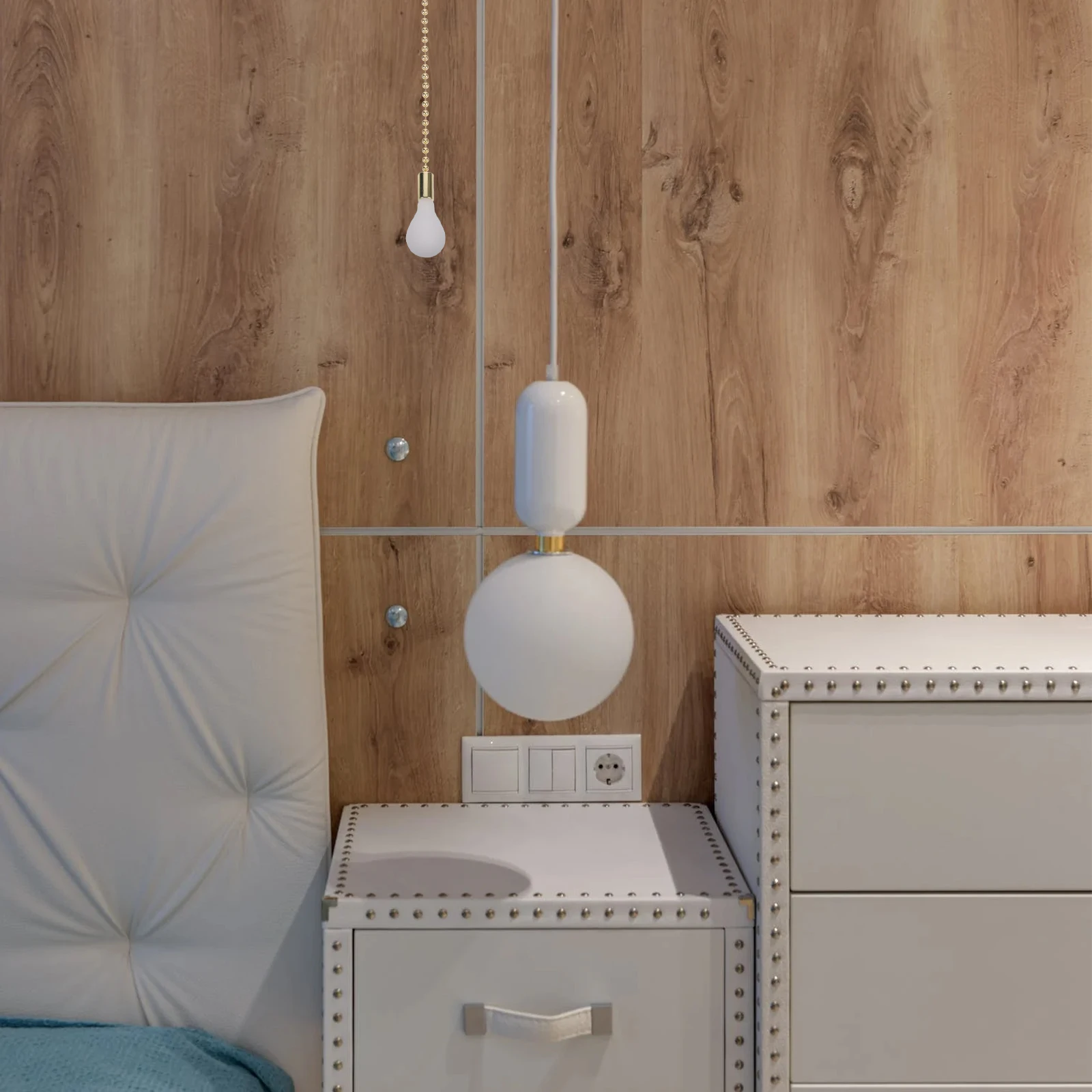 

4 шт., потолочный вентилятор, тянущая цепочка, украшения, цепочки для лампочек, винтажные декоративные домашние декорации, металлические удлинители, подвески