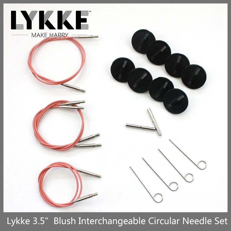 Imagem -06 - Lykke Blush 3.5 Polegadas Intercambiáveis Agulha Conjunto