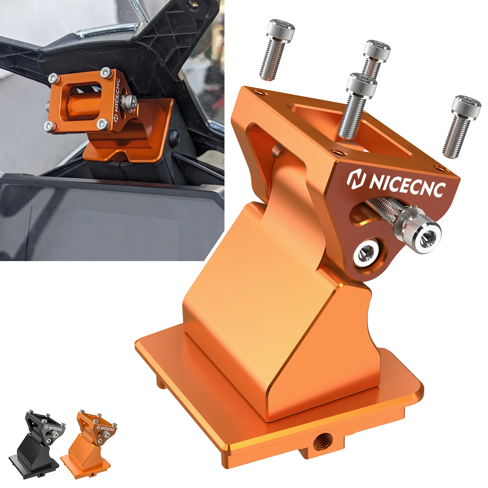 

​For KTM 390 Adventure Motorcycle GPS Navigator Holder AMPS Mount Bracket for KTM 790 890 Adventure/R/Rally Husqvarna Norden 901