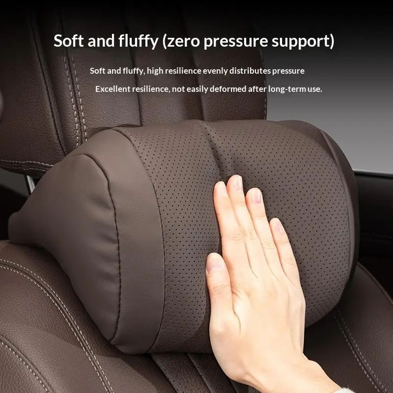 Universelles Auto-Kopfstützen-Nackenkissen 3D Ergonomische Rutschfeste Nackenstütze Perfektes Geschenk für Fahrer und Reiseliebhaber – Detail 4
