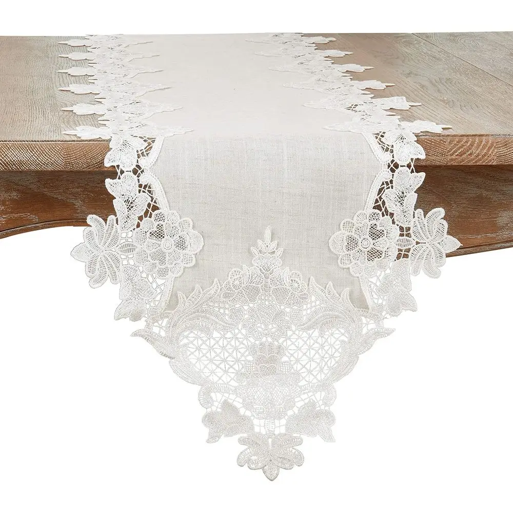 

Elegant Lace Table Runner for Dining and Special Occasions, 13 x 122