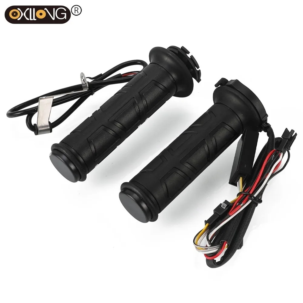 ل CFMOTO CF 675 675SR 675SRR 675SS CF650-10 675SRR 675 SR-R 2024 2025 2026 12V 7/8 "22 مللي متر موتوكروس الساخن اليد القبضات ساخنة قبضة