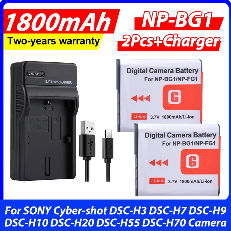 2Pcs NP-BG1 FG1 Np …