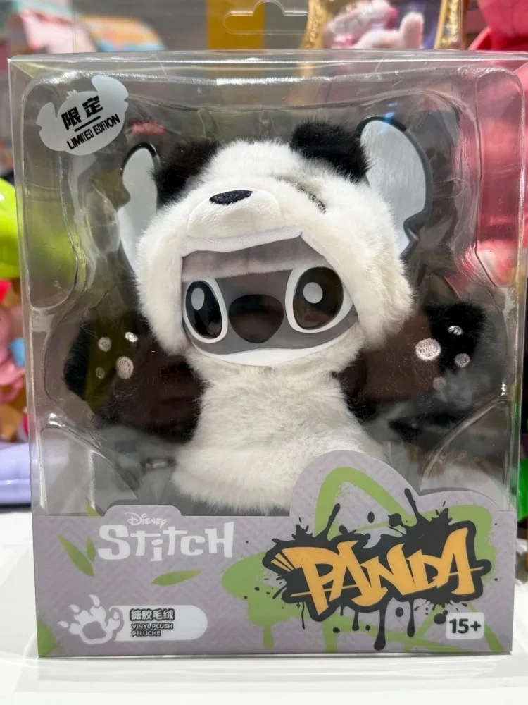 Pendentif élévateur en peluche Panda en vinyle Original, figurine de dessin animé Kawaii, modèle de décoration, jouets à collectionner